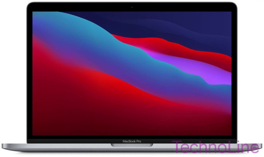 13.3" Ноутбук Apple MacBook Pro 13 Late 2020 2560x1600, Apple M1 3.2 ГГц, RAM 8 ГБ, SSD 256 ГБ, Apple graphics 8-core, macOS, MYD82D/A, серый космос, английская раскладка