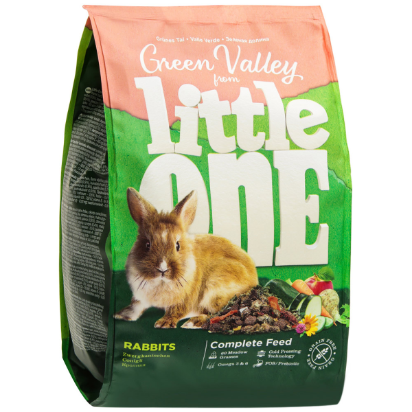 Корм для кроликов Little One Green Valley Rabbits 750 гр