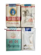 Набор 4шт Сигареты коллекционные - КОРЕЯ 80е годы -  Chomsongdae, Ryongsong, Ssangma, Sumer