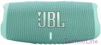 Портативная акустика JBL Charge 5, 40 Вт, бирюзовый