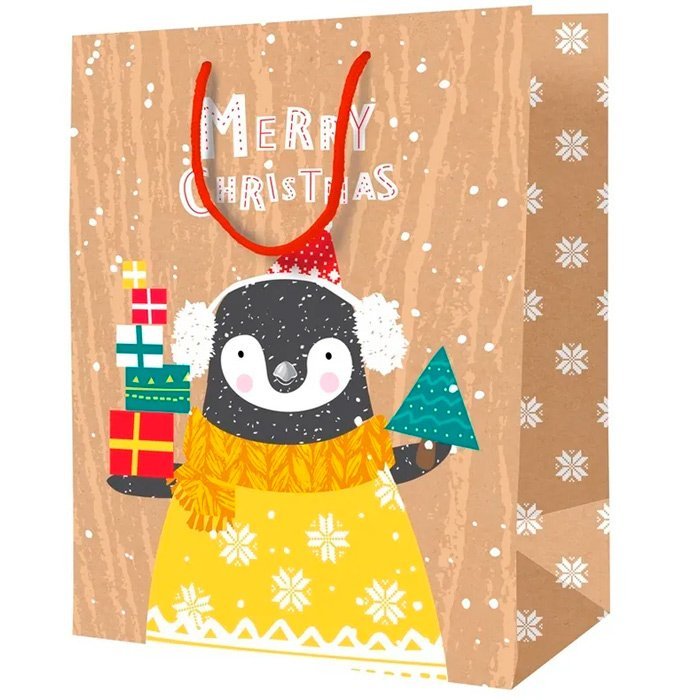 Пакет 18*23*10см The Christmas Penguin ArtSpace 340243