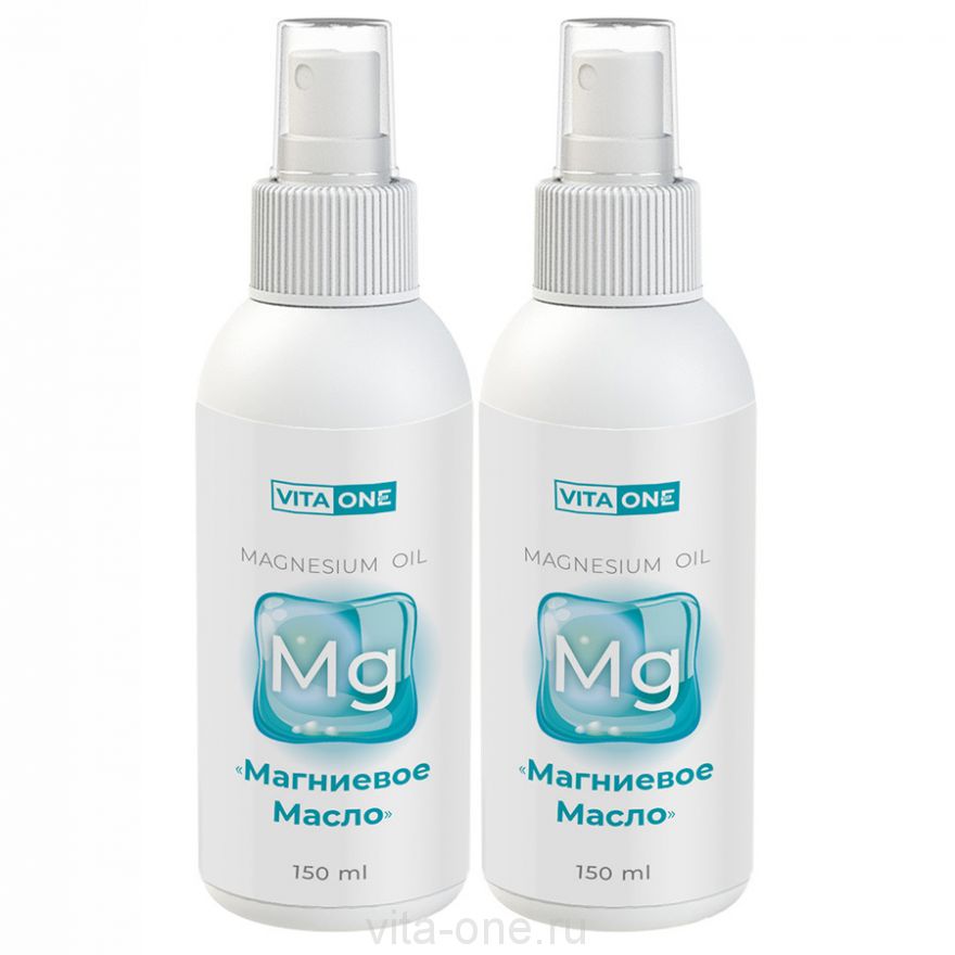 Магниевое масло Magnesium Oil 2х150 мл