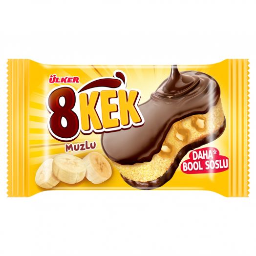 8 Kek Пироженое с бананом 55 г