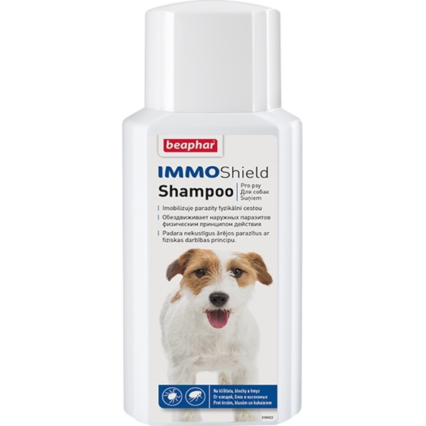 Шампунь от паразитов для собак Beaphar Immo Shield Shampoo с диметиконом