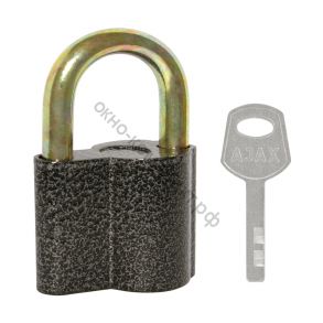Замок Ajax (Аякс) навесной PD-4050 (PD-40-50) 3 fin key /коробка ID товара: 42567