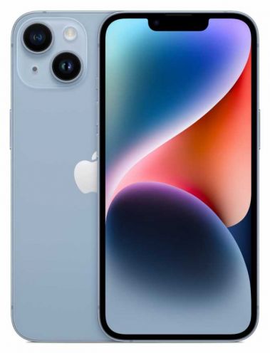 6.1" Apple iPhone 14 128 ГБ Blue, nanoSIM+eSIM (Japan)