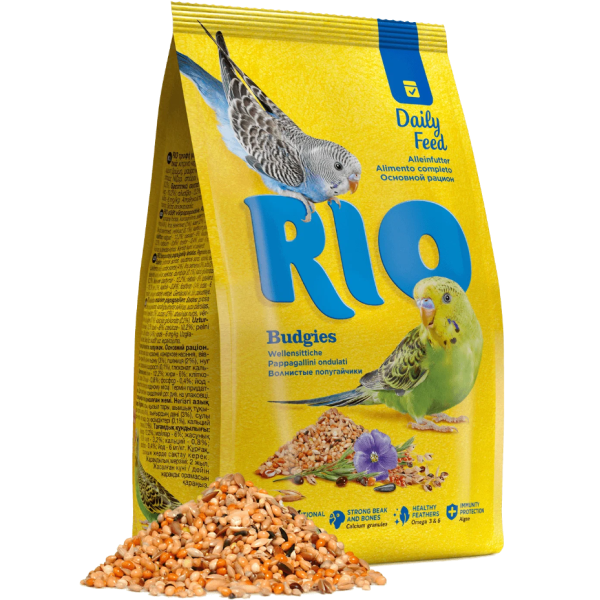 Корм для волнистых попугаев Рио RIO Budgies