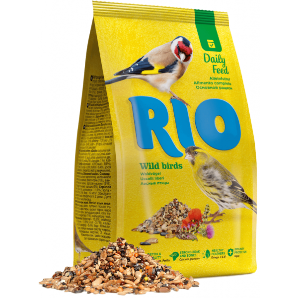Корм для лесных певчих птиц Рио RIO Wild Birds 500 гр