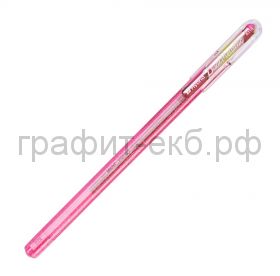 Ручка гелевая Pentel Hybrid Dual Metallic розовый + зеленый металлик К110-DMPX