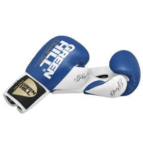 Боксерские перчатки Proffi сине-белые BGP-2014B 8 oz