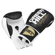 Боксерские перчатки Proffi черно-белые BGP-2014B 8 oz