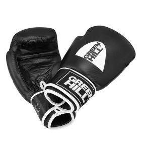Боксерские перчатки Green Hill BGG-2018 GYM черные 16 oz