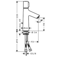 схема Hansgrohe Talis Select S 72042000