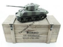 Радиоуправляемый танк Torro Sherman M4A3 76mm 1/16 ИК-пушка V3.0 2.4G RTR