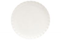 Тарелка обеденная "Onde", белая, 26 см