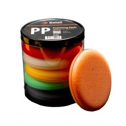 Комплект аппликаторов поролоновых круглых PP "Polishing Pads" 10,5*2 см (6 штук) цена, купить в Челябинске