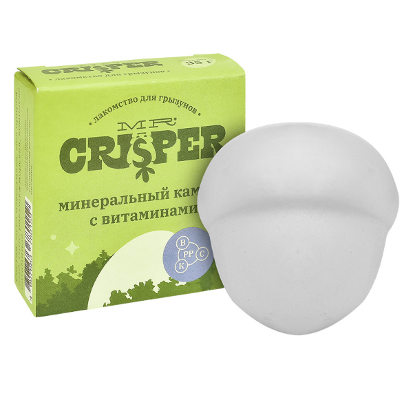 Лакомство для грызунов Mr Crisper минеральный камень с витаминами 35 гр