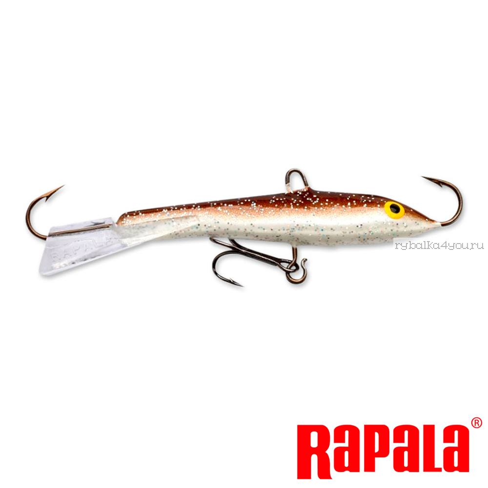 Купить Балансир Rapala Minnow Jigging Rap W09 90 мм / 22 гр / цвет: BRPHF  цена 890 рублей в рыболовном интернет каталоге в Москве с доставкой на дом