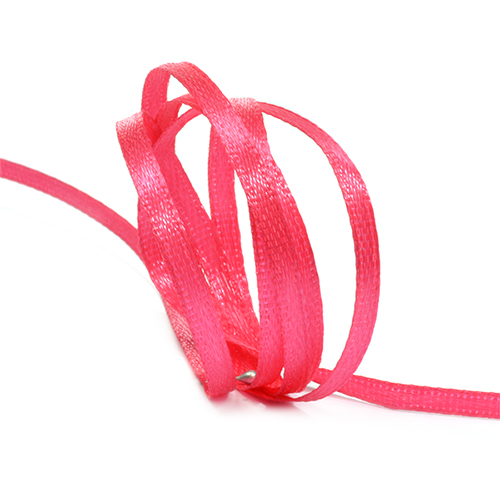 Лента атласная IDEAL цвет 3081 темно-розовый (малиновый) (ЛА.IDEAL-3081)