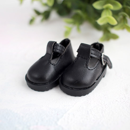 Обувь для кукол - Сандалии черные, 4,5 см.