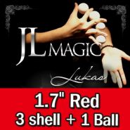 Умножающиеся шары JL Lukas Balls 1.7" by JL (красные, 3 Balls and Shell)