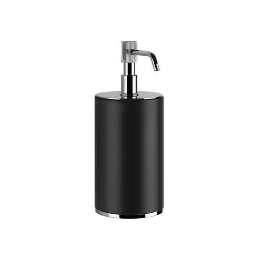 Дозатор для жидкого мыла настольный черный Gessi Venti20 Accessories 65438 ФОТО