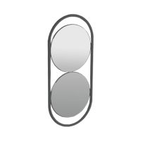 Двойное зеркало Simas Wave 30 х 70 круглой формы WAS01 схема 1