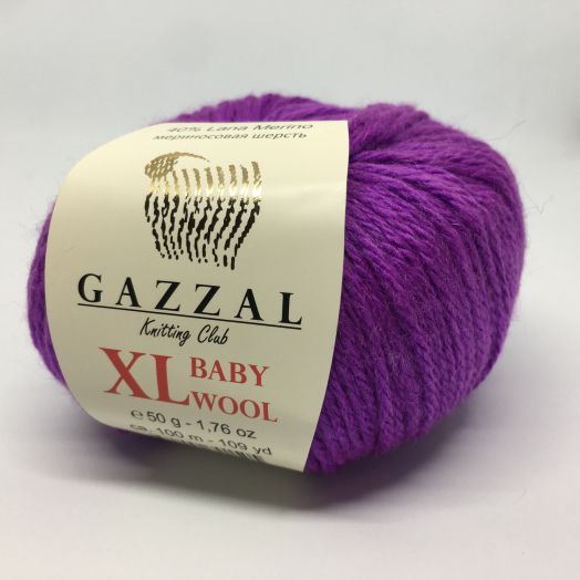 Baby wool XL (Gazzal) 815-фиалка