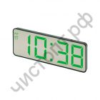 Часы  эл. сетев. VST898-4 Зеленые (без блока) (5В или 4*АА)