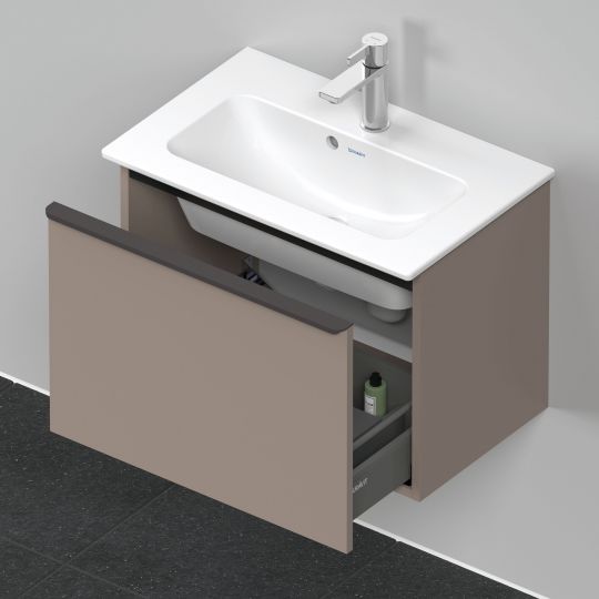 Изображение Компактная подвесная тумба Duravit D-Neo DE 4268 одним выдвижным отделением