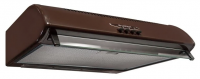 Плоская вытяжка GEFEST ВО-2501 К47, цвет корпуса коричневый, цвет окантовки/панели коричневый