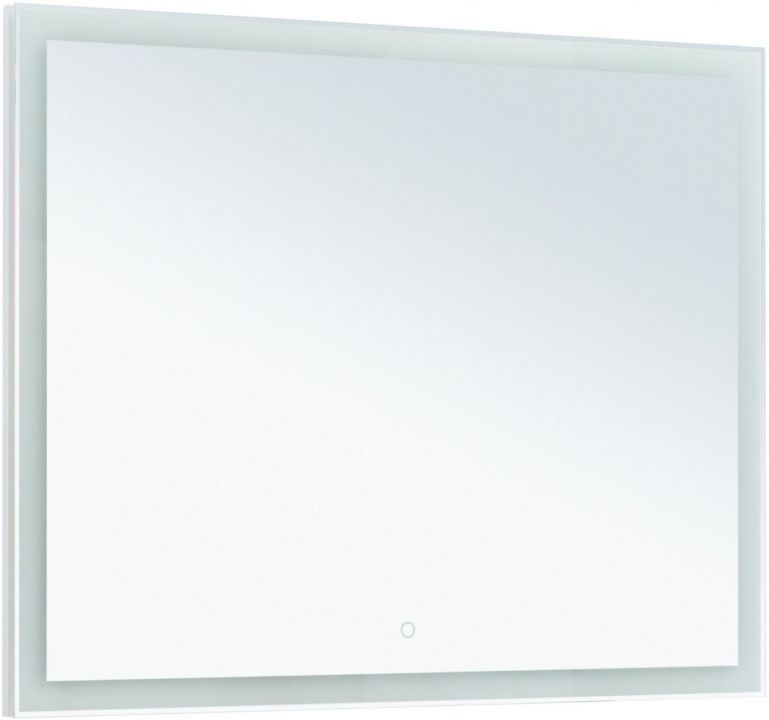 Зеркало Aquanet Гласс 100 белый LED 00274134
