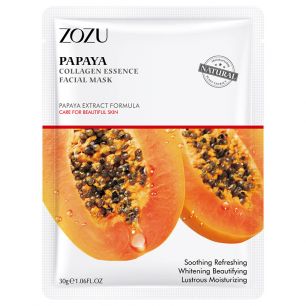 Увлажняющая маска с экстрактом папайи и колагеном ZOZU (22552)