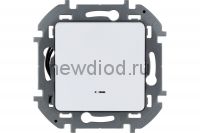 INSPIRIA Белый Переключатель одноклавишный с подсветкой/индикацией 10 AX - 250 В Legrand