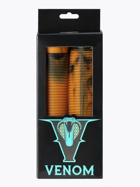 Грипсы, ручки для трюкового самоката фирма Venom V-1 Yel