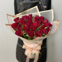 Розы Кения Акция 25 шт красные