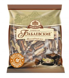Конфеты БАБАЕВСКИЕ 250г Шоколадный вкус
