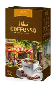 Кофе молотый COFFESSO Crema Delicato 250г