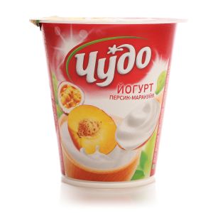 Йогурт ЧУДО 290г 2,5% Персик/маракуйя