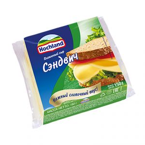 Сыр плавленый HOCHLAND 150г 45% Сэндвич