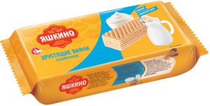 Вафли ЯШКИНО 300г Сливочные