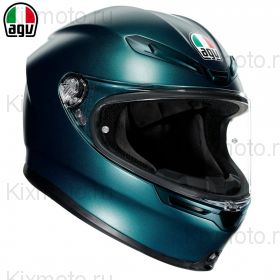 Шлем AGV K6 S, Сине-зелёный
