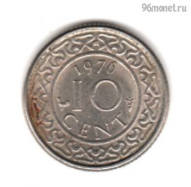 Суринам 10 центов 1976