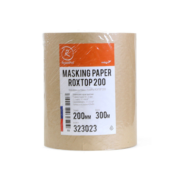 RoxelPro ROXTOP Маскирующая бумага, 1200мм. х 300м.