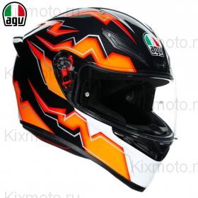 Шлем AGV K1 S Kripton, Чёрно-оранжевый