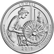 46 ПАРК США - 25 центов 2019 год, Национальные парк Лоуэлл (Lowell)