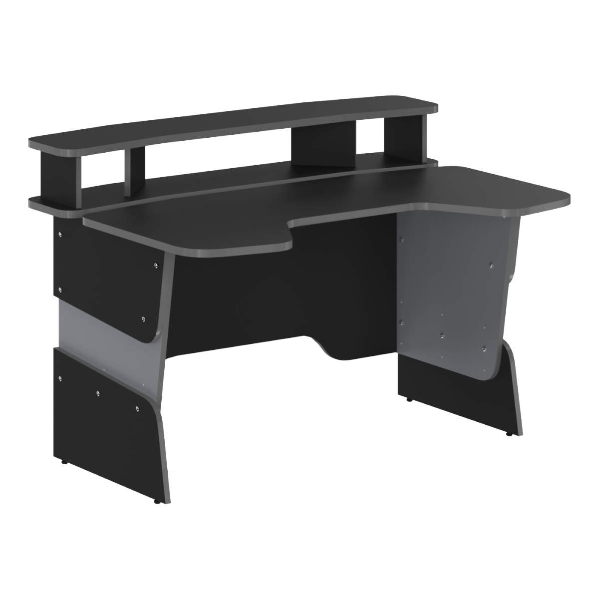 Skill Игровой, компьютерный и письменный стол с надстройкой средний STG 1390