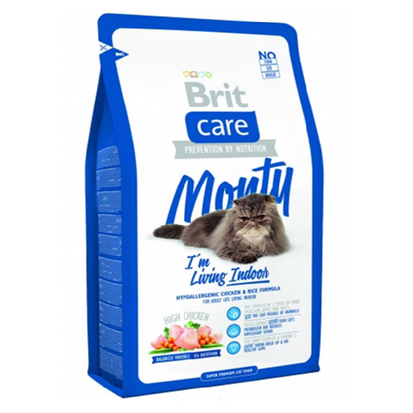 Сухой корм для кошек Brit Care Monty с курицей