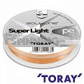 Плетеные шнуры Toray Saltline Super Light PE X4 150m gold-orange