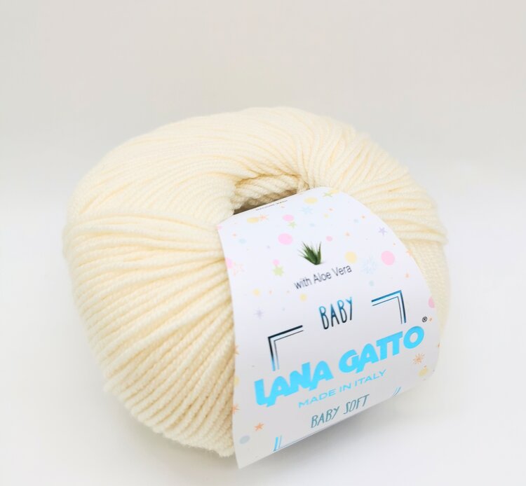 Lana gatto Baby soft 978 Молочный